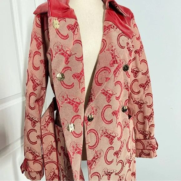 BLUET Handmade Trench coat size S - Picture 12 of 17